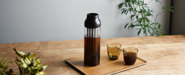KINTO Journal Article Carafe for Intuitive Pouring in All Directions - CAPSULE