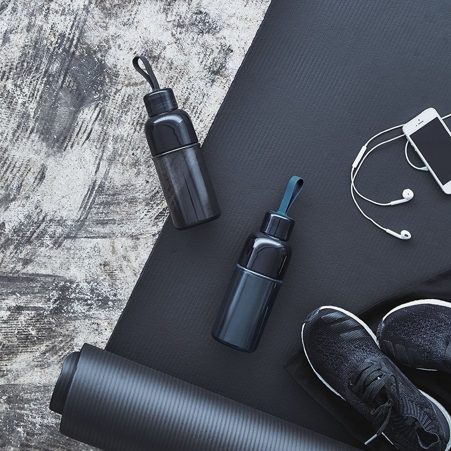 Kinto WORKOUT BOTTLE  smoke