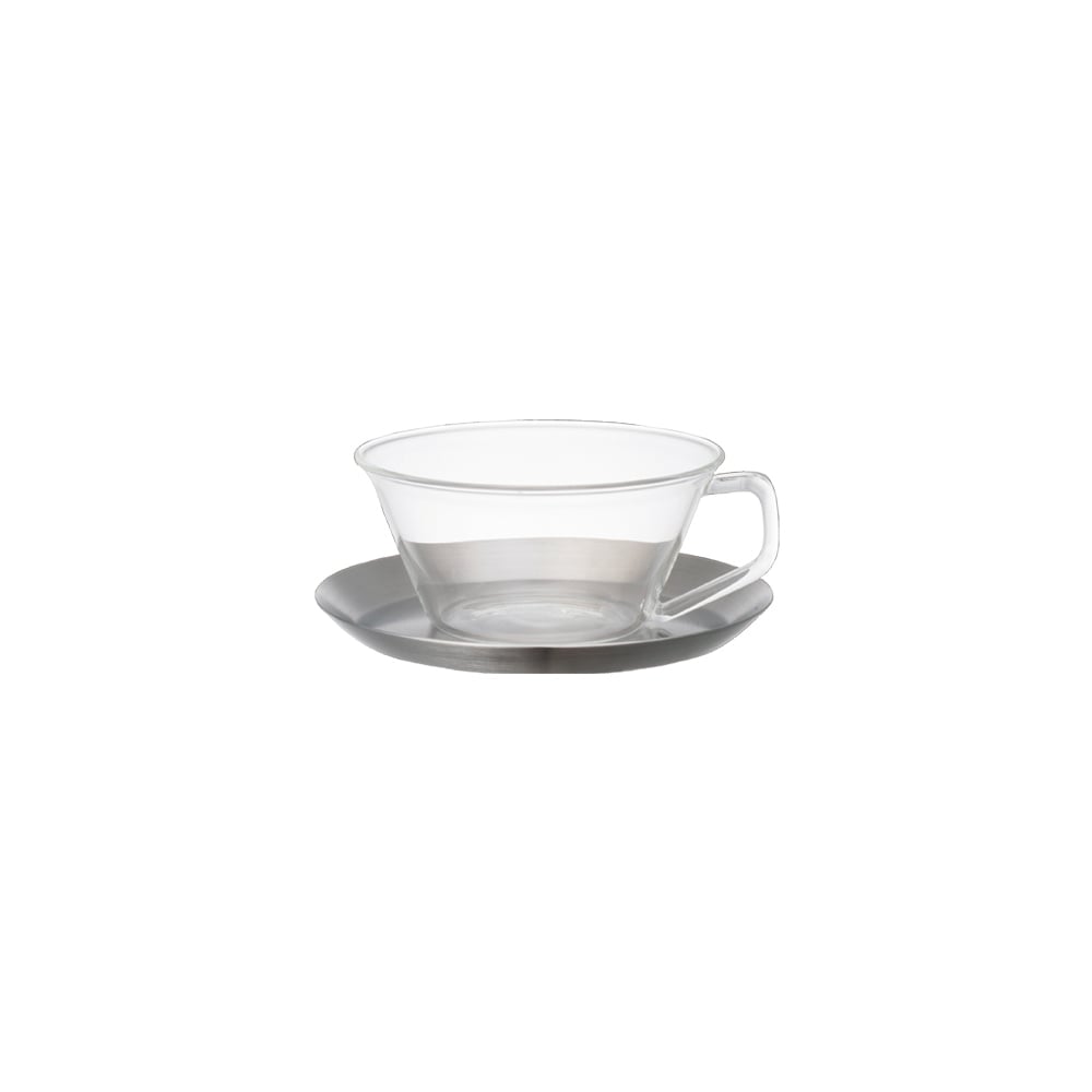 KINTO CAST TEETASSE & UNTERTASSE 220ML EDELSTAHL EDELSTAHL