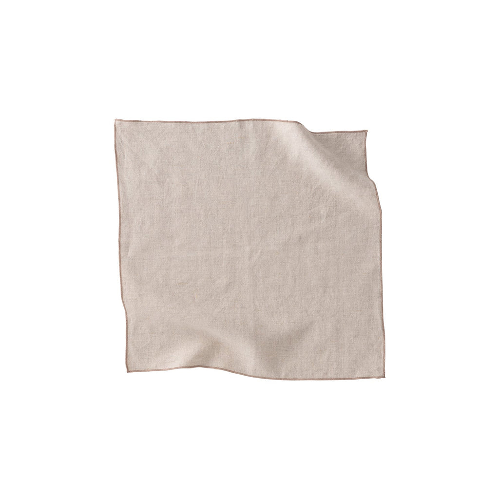 Kinto FUTO linen kitchen cloth 440x440mm natural 0