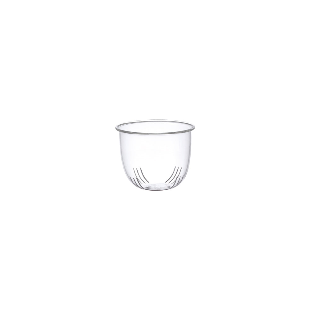  KINTO UNITEA STRAINER 80X65MM GLASS  CLEAR 