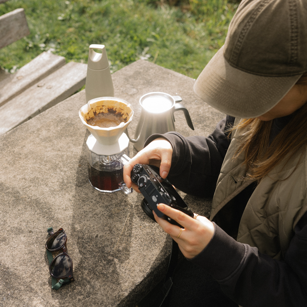 Kinto ALFRESCO Filterhalter beige 2