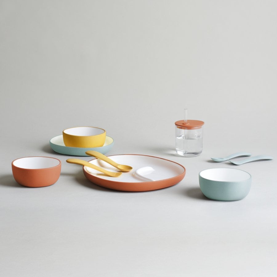 Kinto BONBO Teller erdgelb yellow