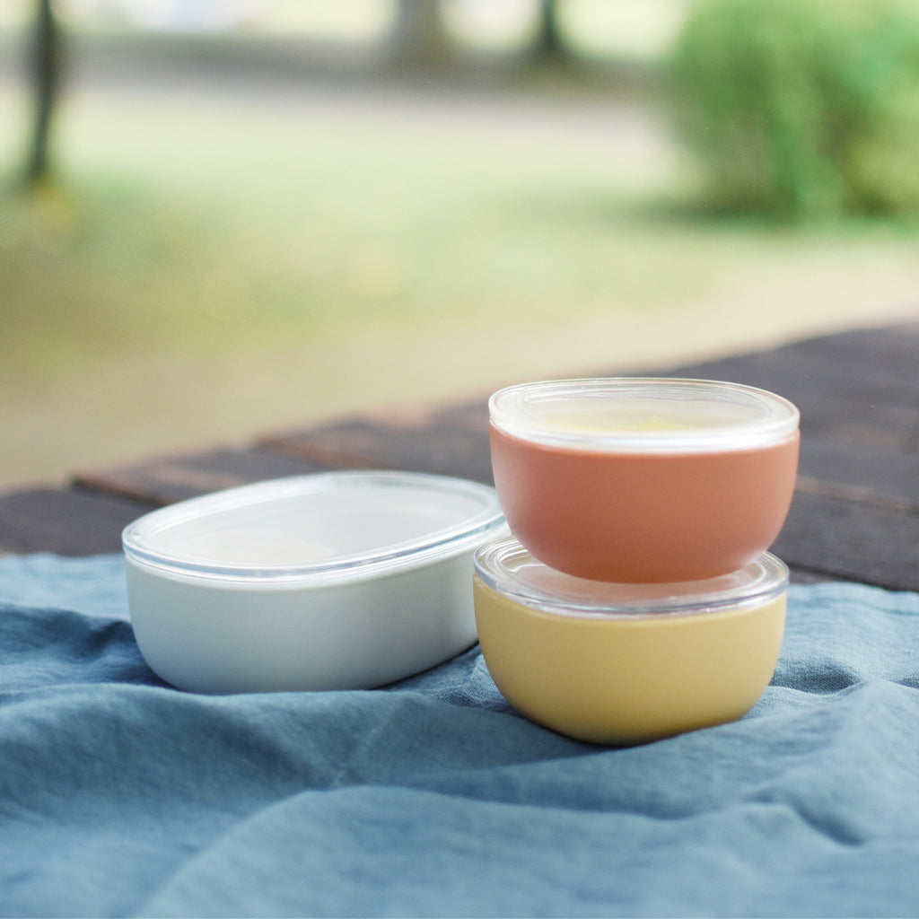 Kinto BONBO lunch bowl 300ml earth yellow 2