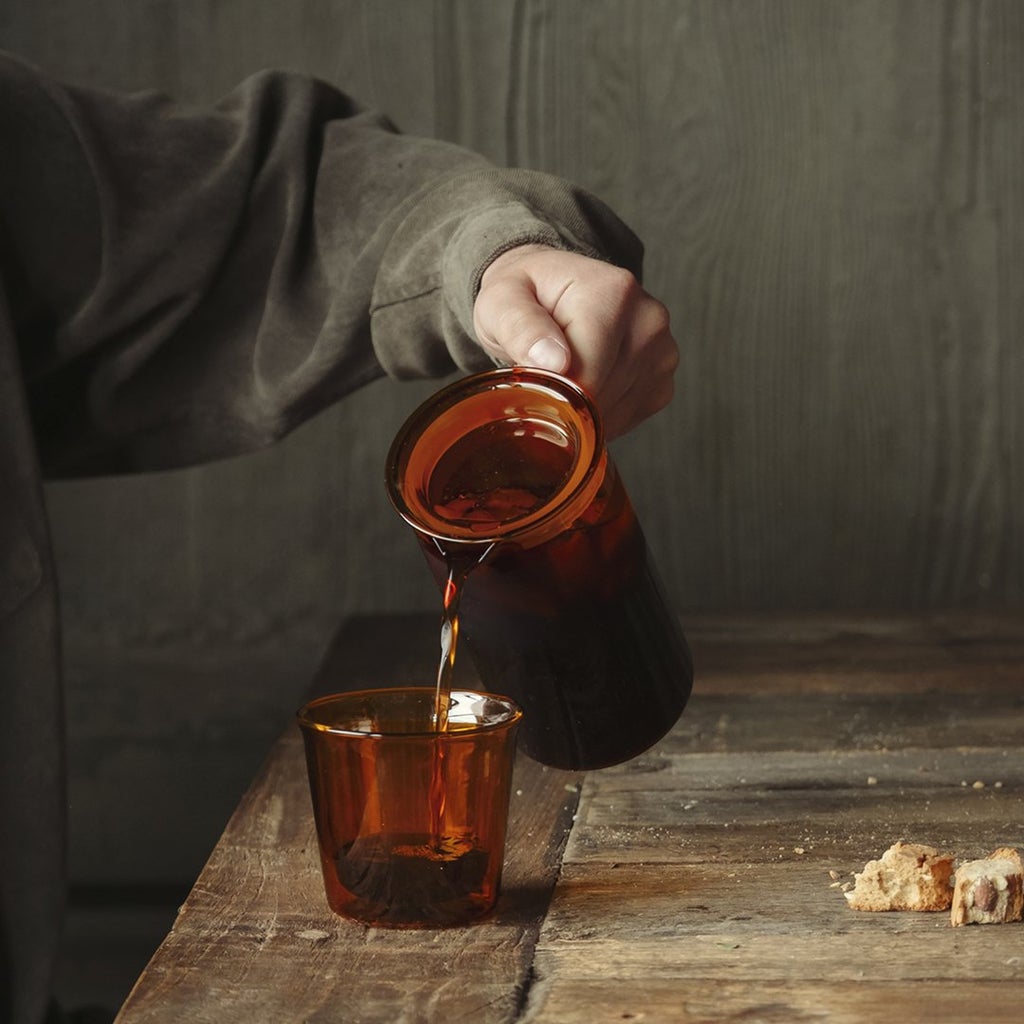 Kinto CAST AMBER Glas 250 ml amber