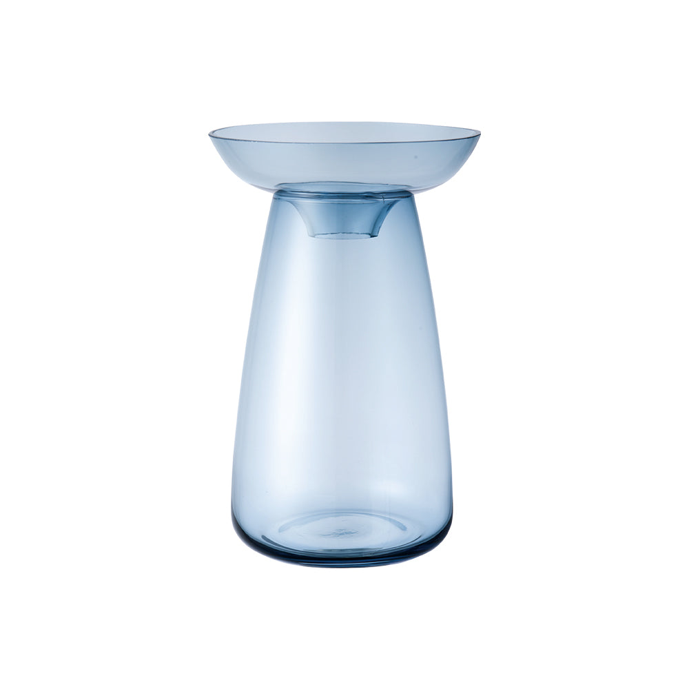 Kinto AQUA CULTURE VASE 120mm blue 0
