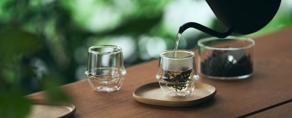 Article du journal KINTO La méditation sur le thé pour trouver l'équilibre avec notre esprit et notre corps
