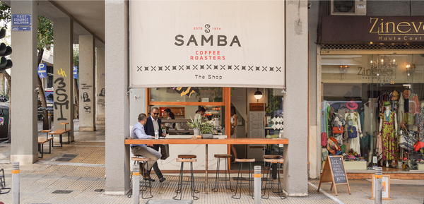 Article de la revue KINTO Samba Coffee Roasters