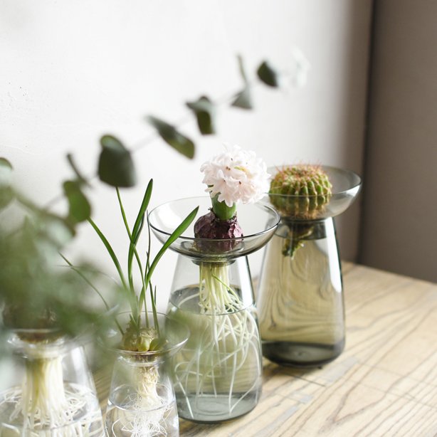 Kinto AQUA CULTURE VASE bleu 2