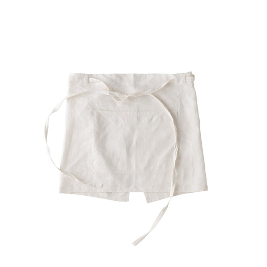 FUTO linen half apron - KINTO
