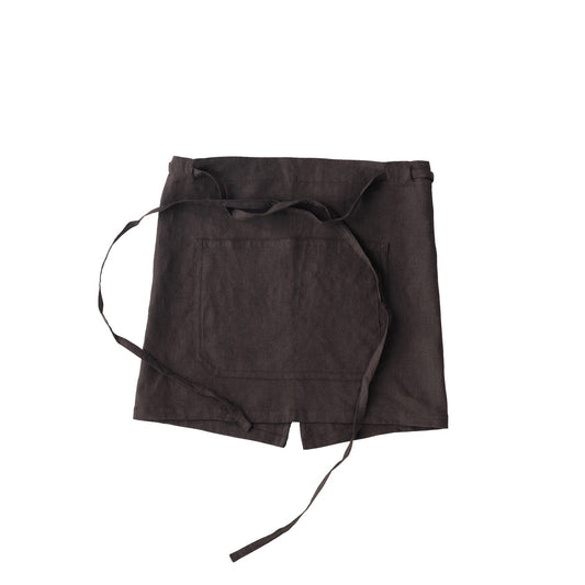 FUTO linen half apron - KINTO