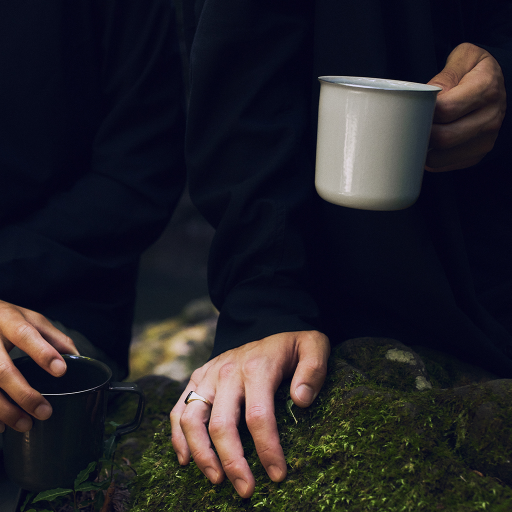 Kinto FORIS mug 360ml ash green 3