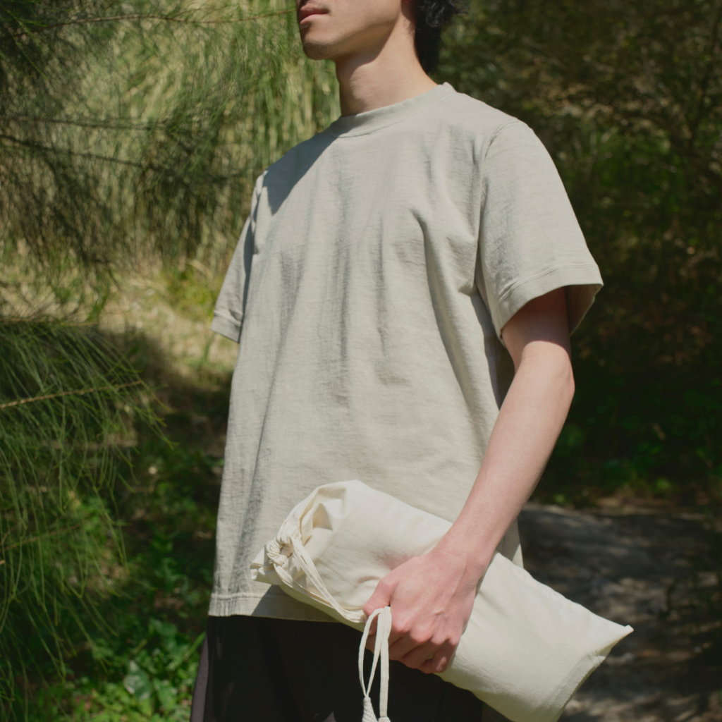 T-shirt à manches courtes Kinto FUTO , taille S, sand beige