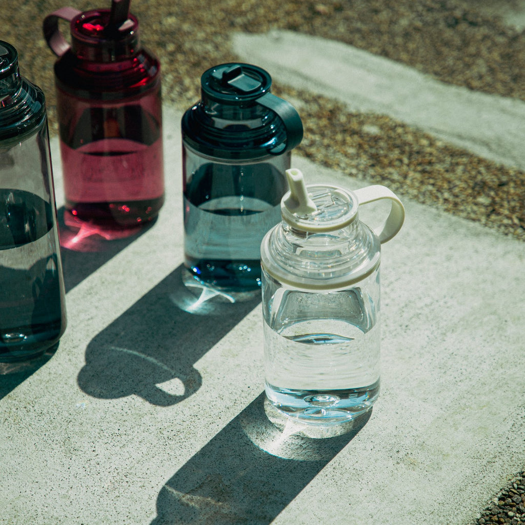 Kinto ACTIVE BOTTLE 600ml / 950ml spout (Set of 2) smoke 3