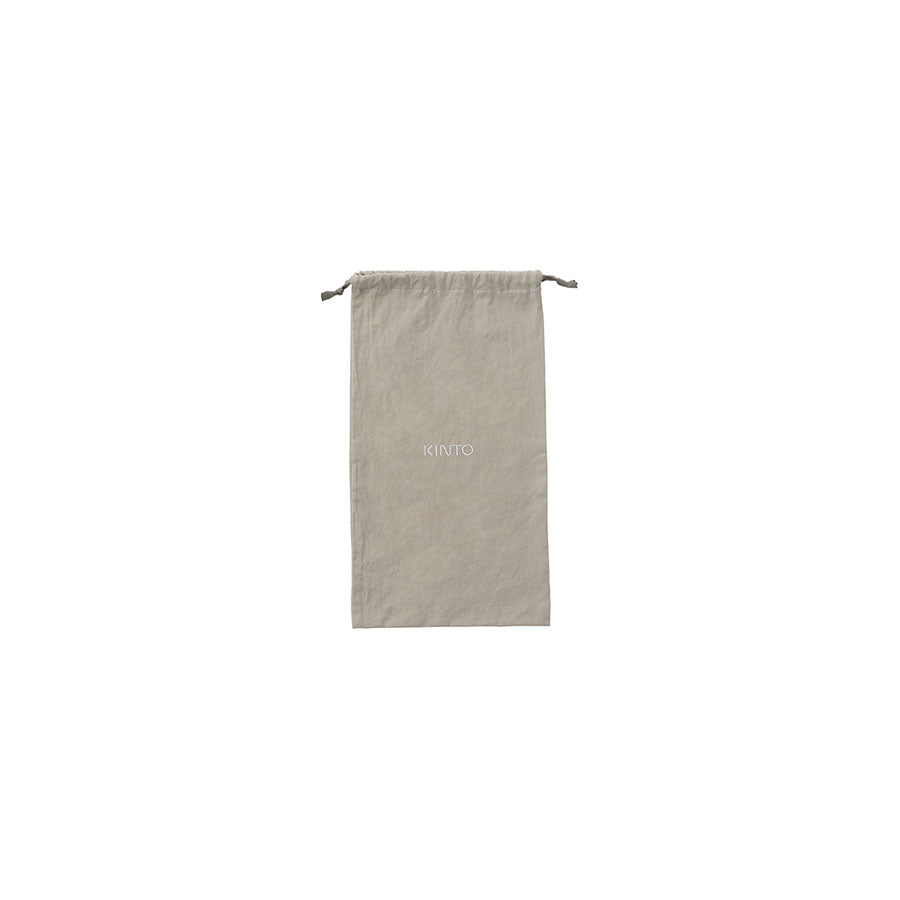 Kinto Sac cadeau KINTO 200 x 380 mm, coton gris 0