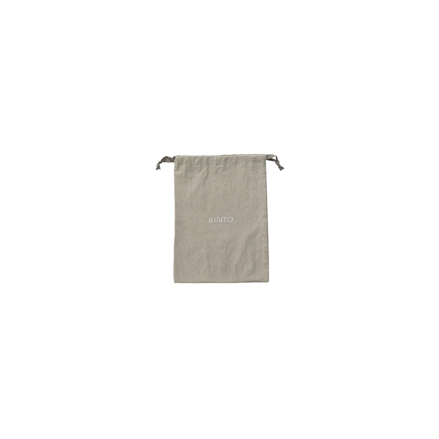Kinto Sac cadeau KINTO 200 x 280 mm coton gris 0