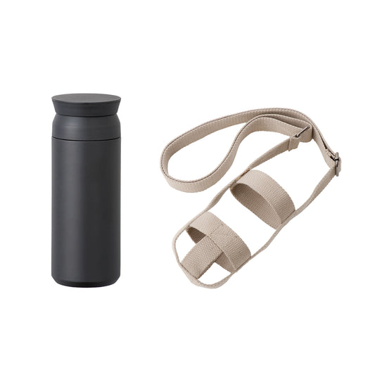 TRAVEL TUMBLER 500 ml + TUMBLER STRAP 75 mm