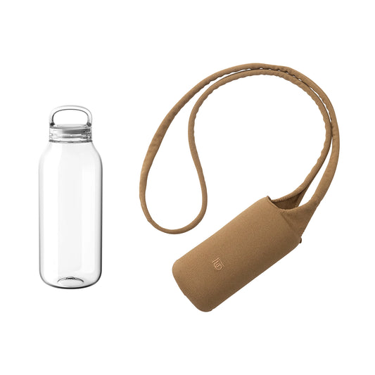 WATER BOTTLE 500 ml + FUTO porte-gourde à bandoulière