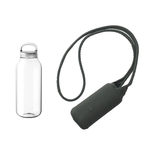 WATER BOTTLE 500 ml + FUTO porte-gourde à bandoulière