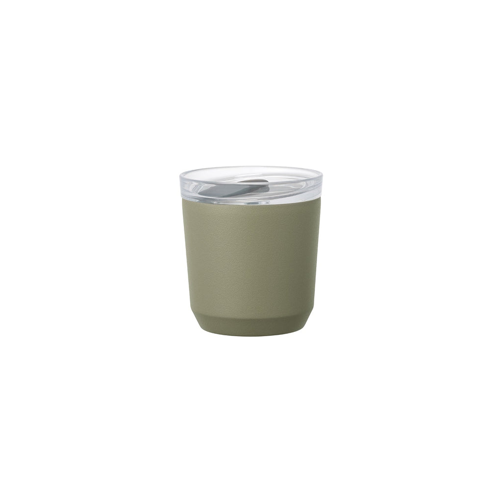Kinto TO GO TUMBLER 240ml with plug khaki 0