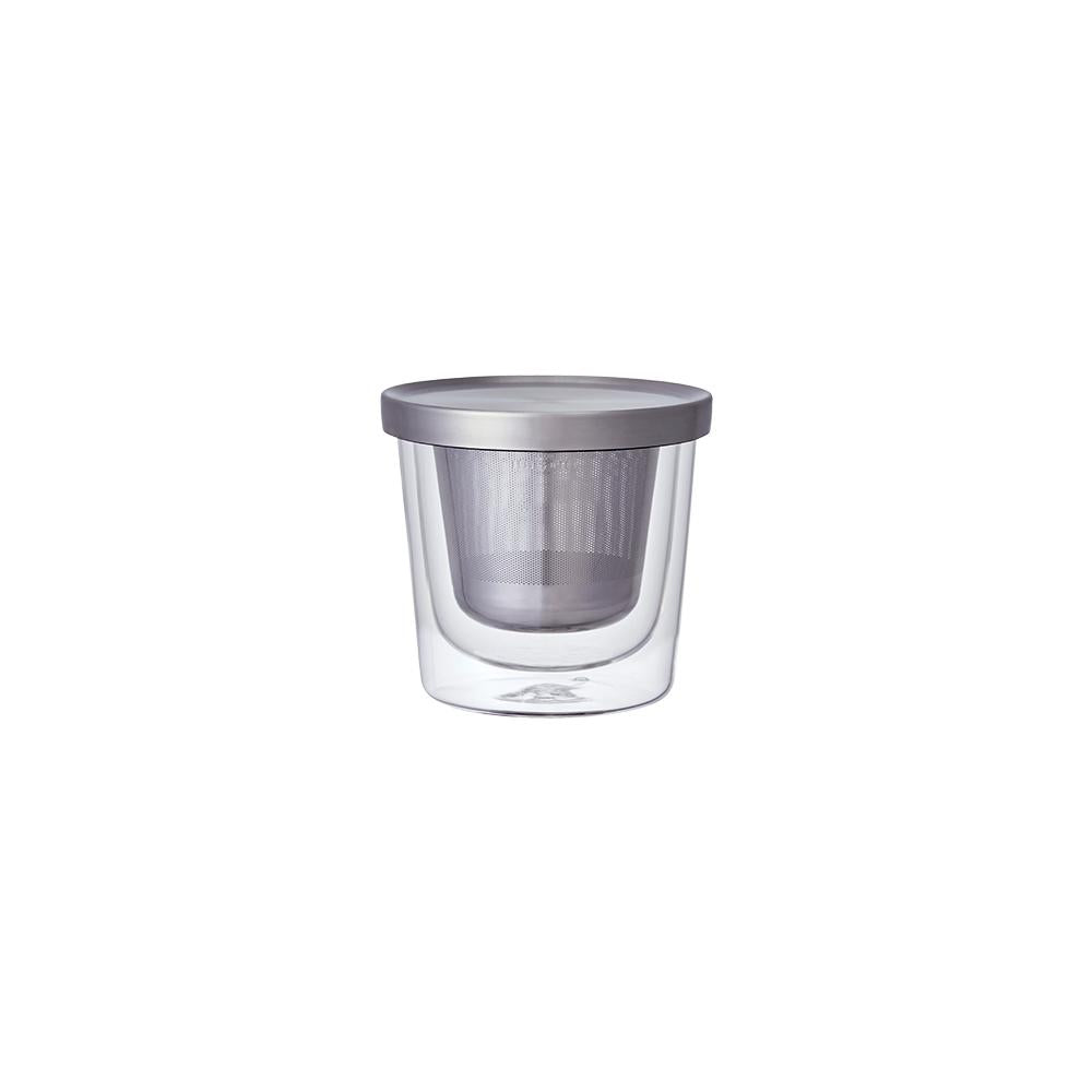 Kinto LT cup with strainer 260ml clear 0