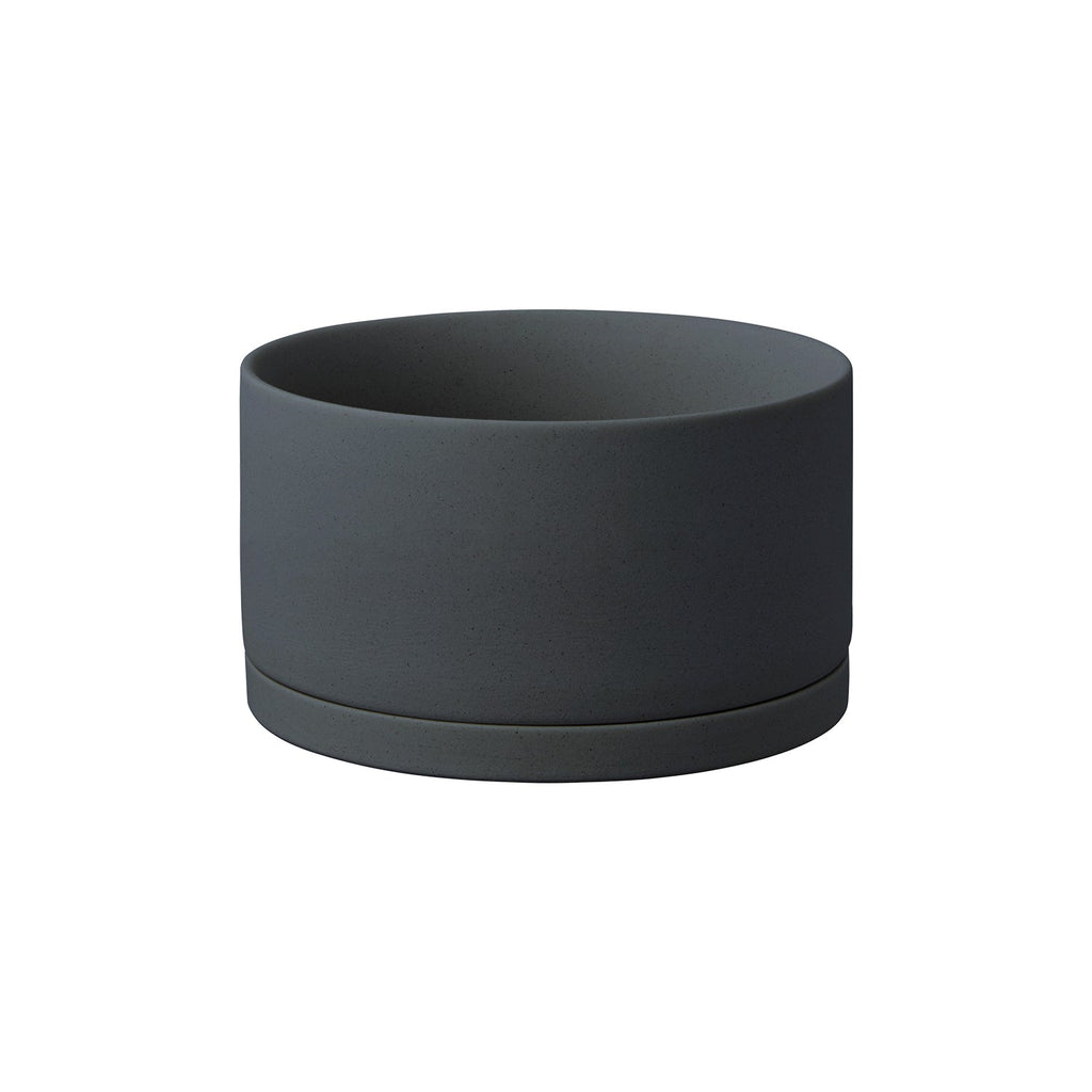 Pot de fleurs Kinto 191_ 170 mm, dark gray