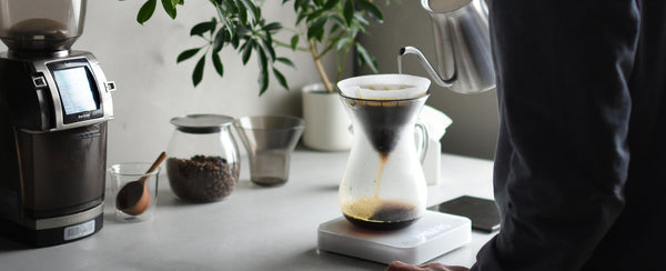 KINTO Tijdschriftartikel Inleiding tot Pour Over Coffee - Katoen papieren filter