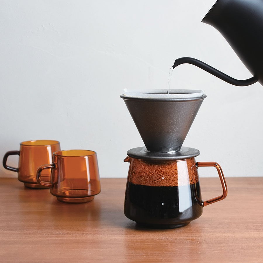 KINTO SEPIA JUG 4CUPS AMBER