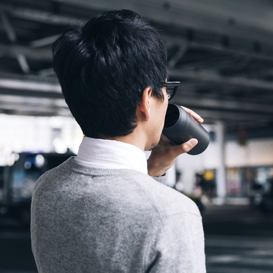 KINTO TRAVEL TUMBLER 500ML BLACK