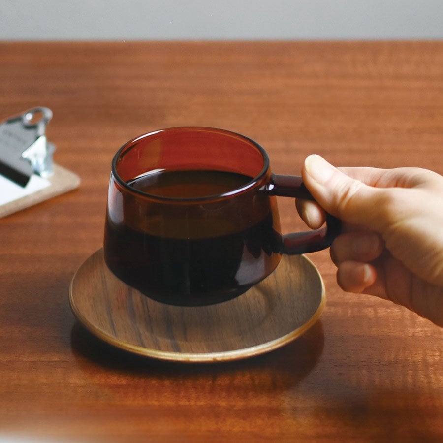 SEPIA nonslip saucer 130mm – KINTO Europe