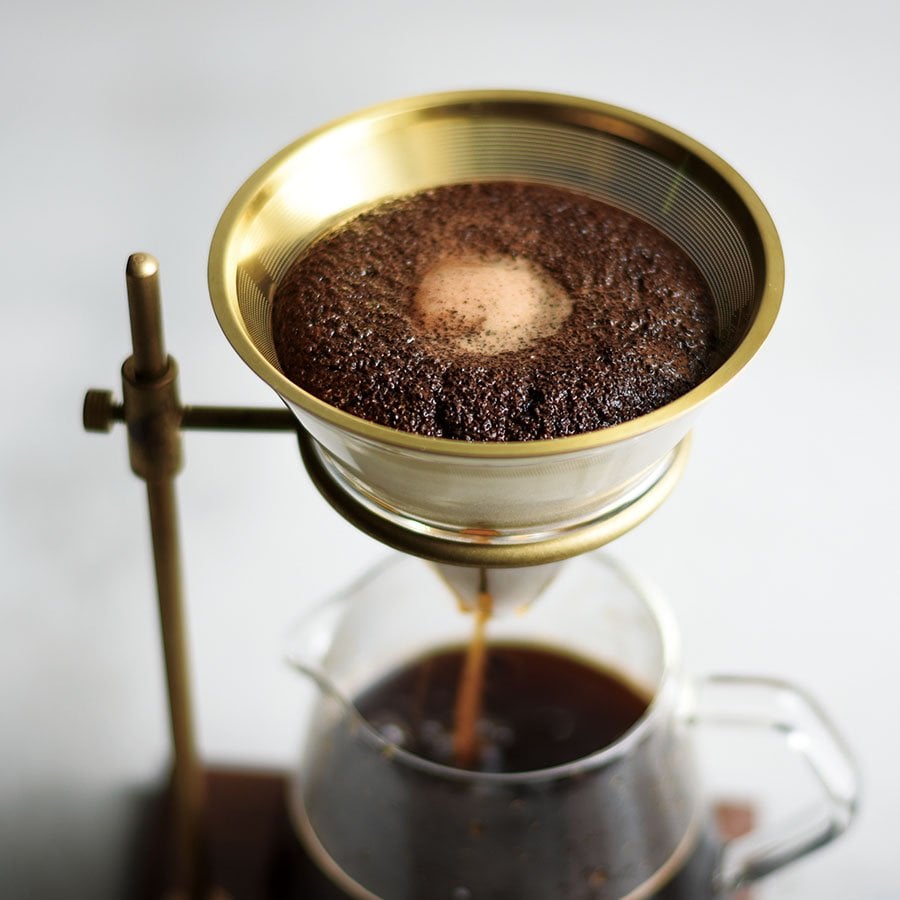 Kinto SCS-S02 brewer stand set 4cups brown 6