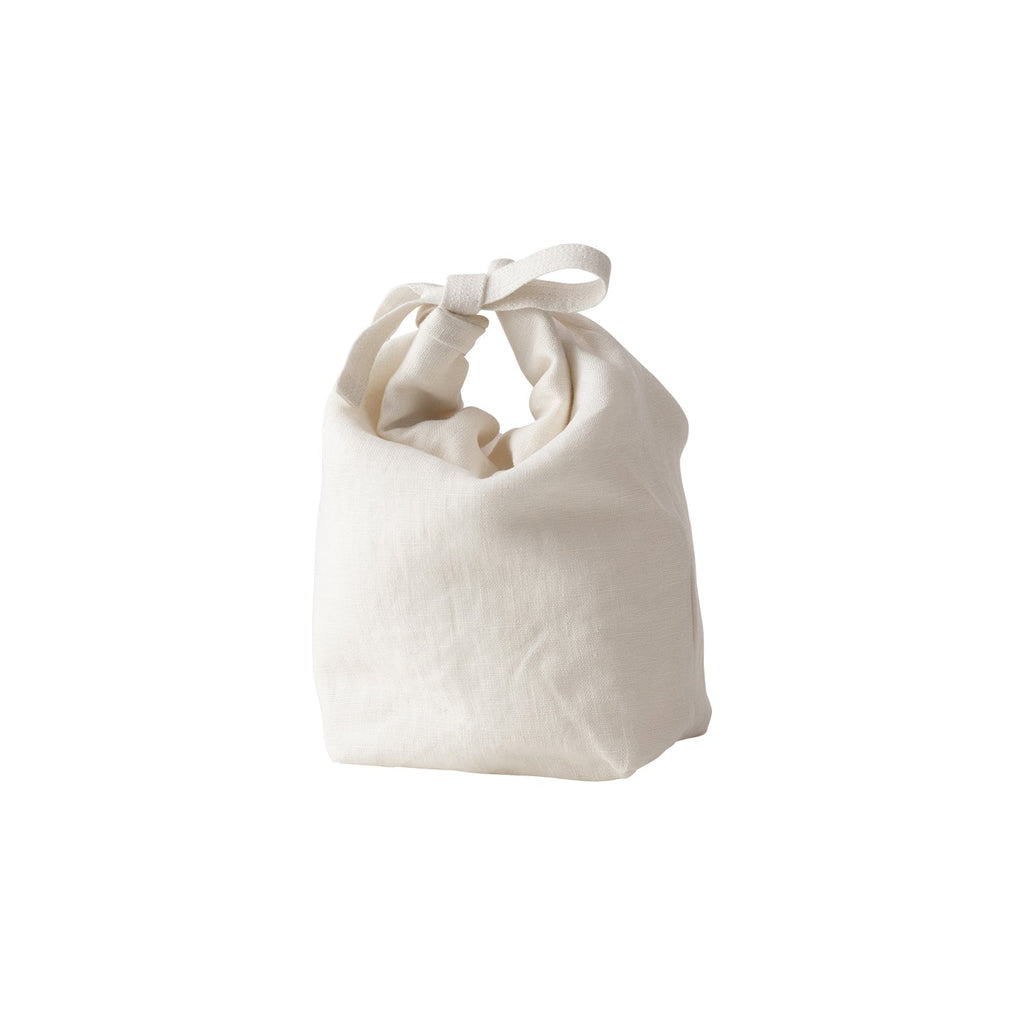 Kinto FUTO linen bread bag 110x90x240mm white 0