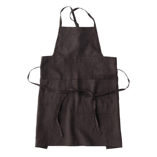 FUTO linen full apron - KINTO