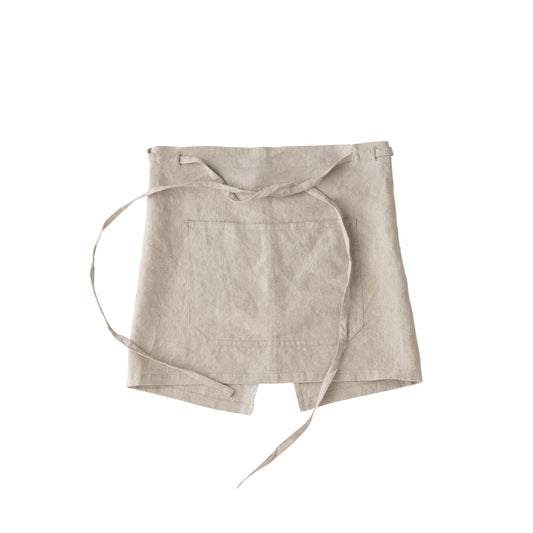 FUTO linen half apron - KINTO