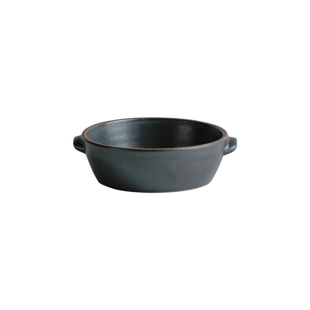  KINTO TERRA GRILL DISH 145MM  BLACK 4