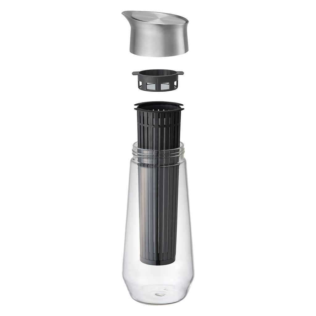 Kinto LUCE cold brew carafe 1L clear 2