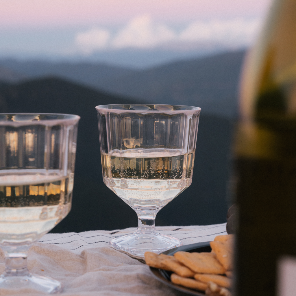 Kinto ALFRESCO wine glass 250ml clear 1