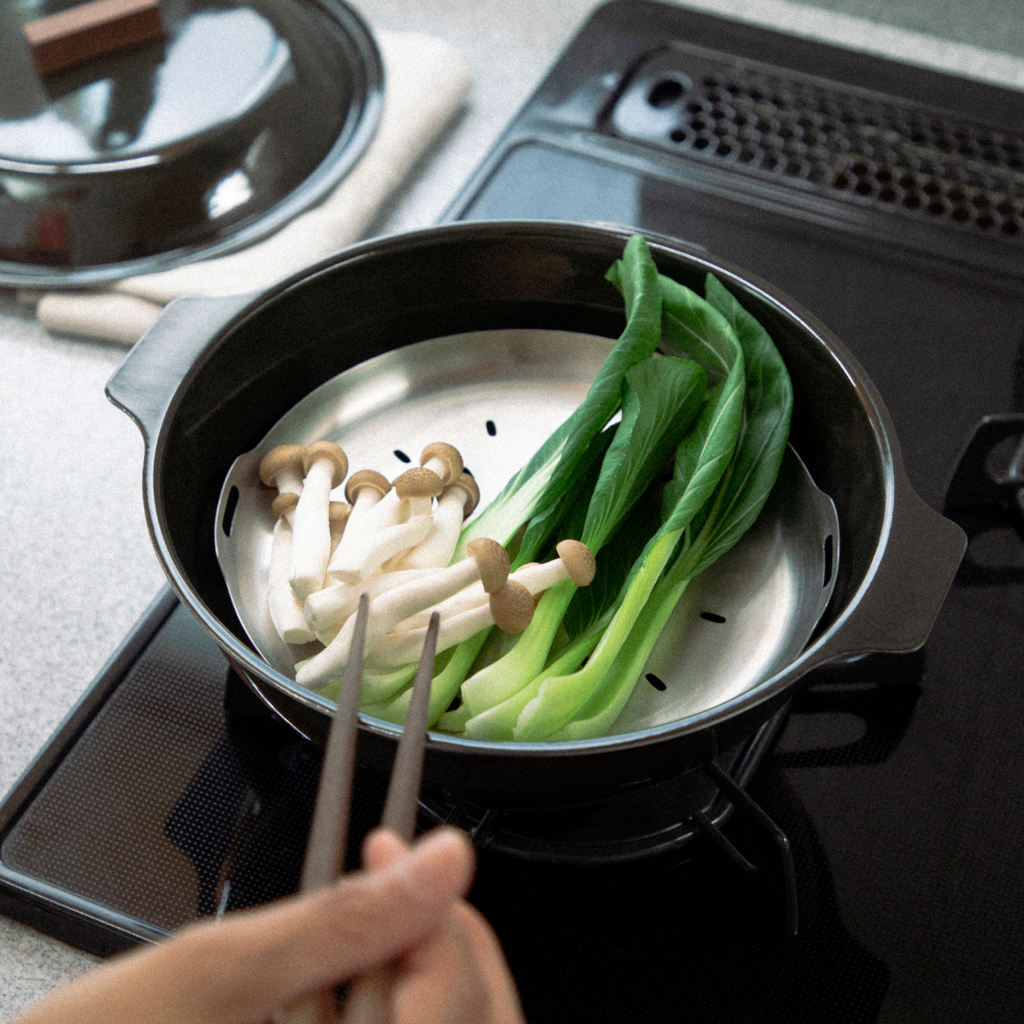 Kinto KAKOMI steam plate 230mm stainless steel 2