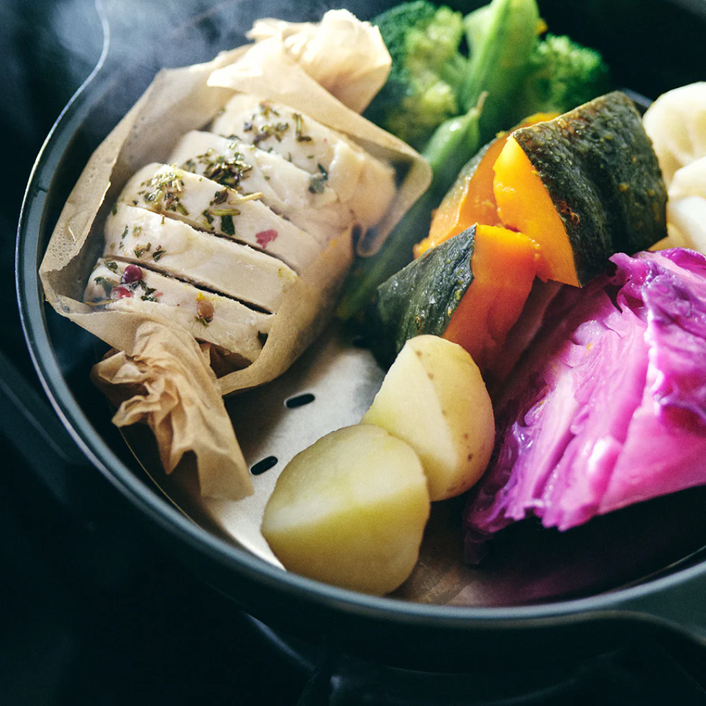 Kinto KAKOMI IH enamel pot 1L sand beige 5