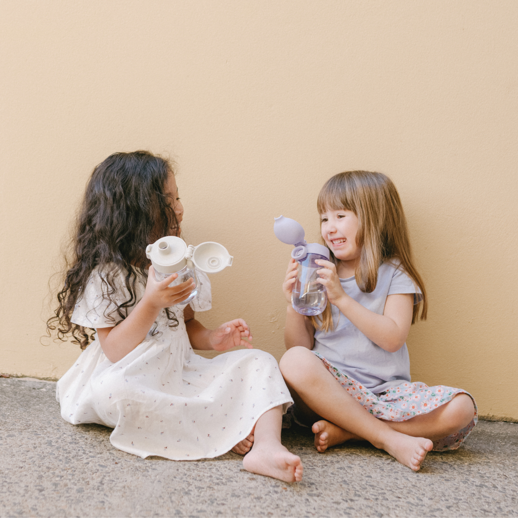 Kinto KIDS WATER BOTTLE 380ml ivory 2
