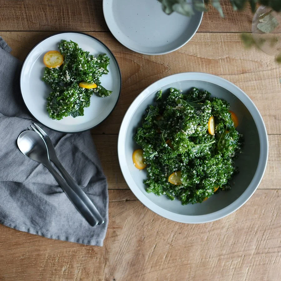 Kinto RIM bowl 220mm matte black 3