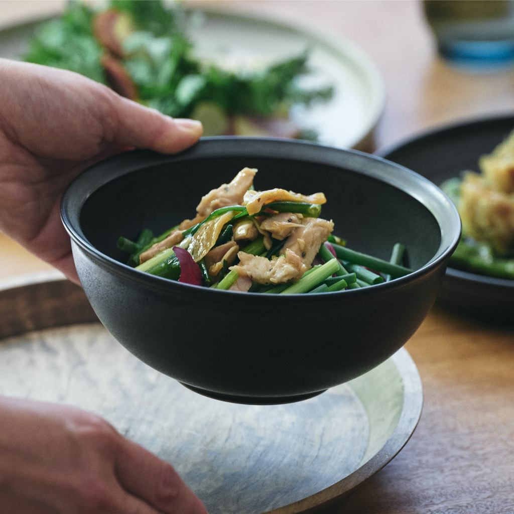 Kinto RIM bowl 180mm earth gray 2