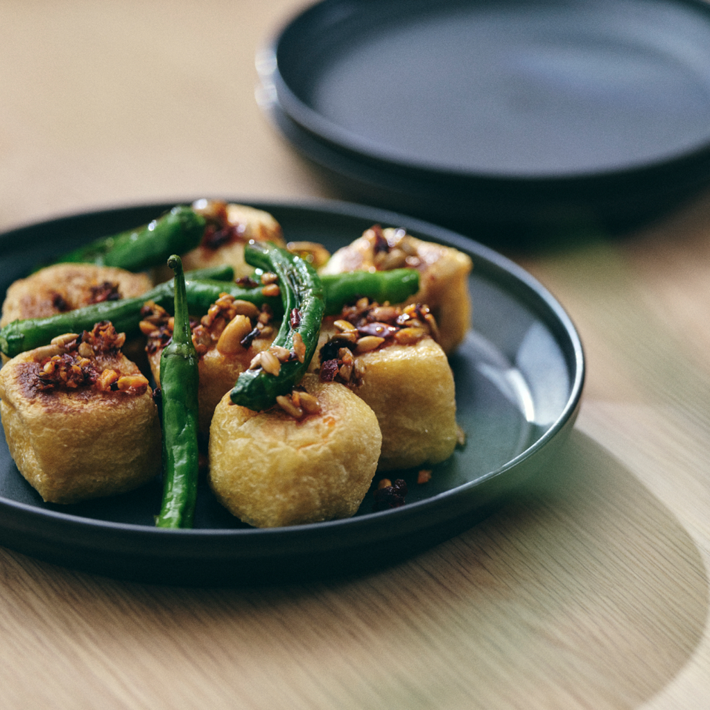 Kinto RIM plate 160mm earth gray 3