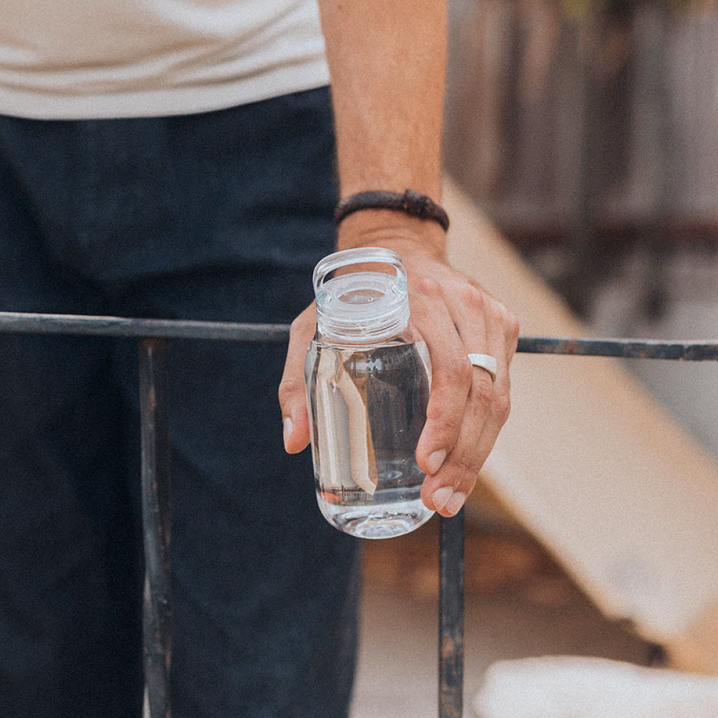 Kinto WATER BOTTLE 300ml amber 2