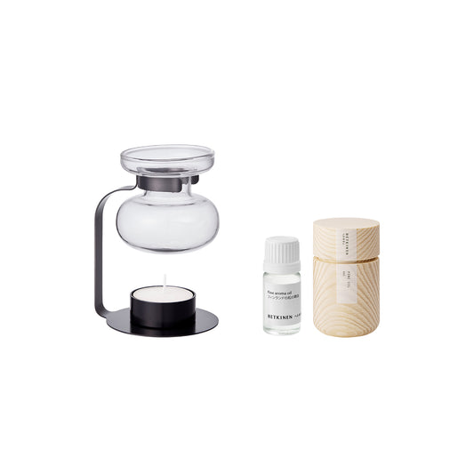 KINTO x Hetkinen Gift Set: Aroma Oil Warmer + Organic Pine Oil