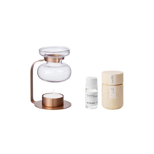 KINTO x Hetkinen Gift Set: Aroma Oil Warmer + Organic Pine Oil