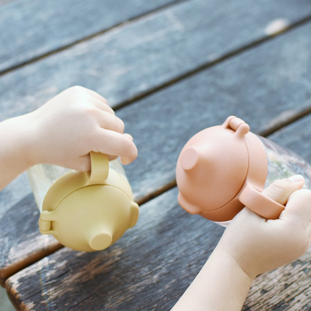 KINTO BONBO STRAW MUG SPOUT EARTH ORANGE