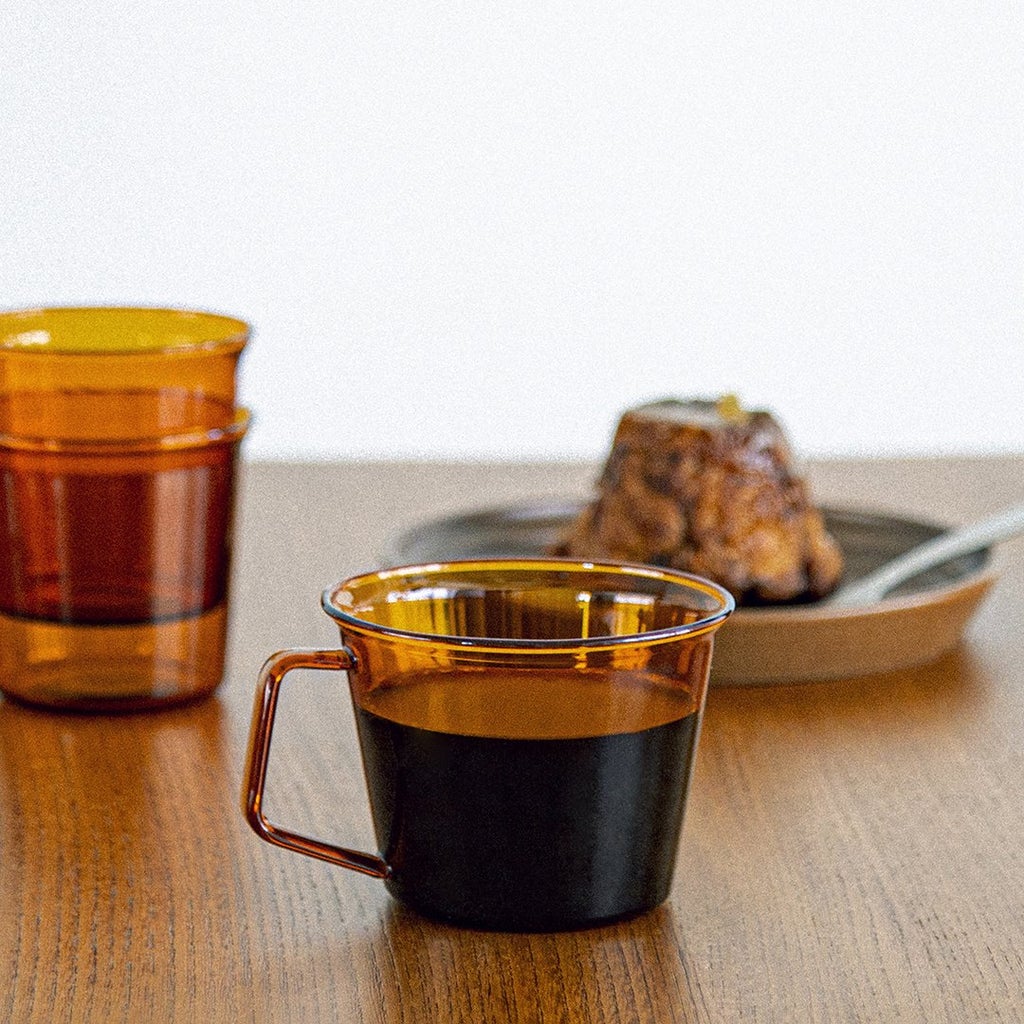 KINTO CAST AMBER MUG 220ML AMBER