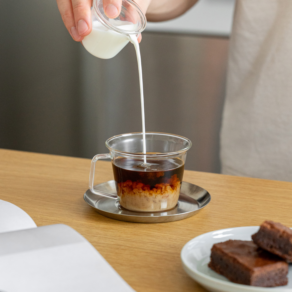 Kinto CAST coffee cup 220ml clear 4