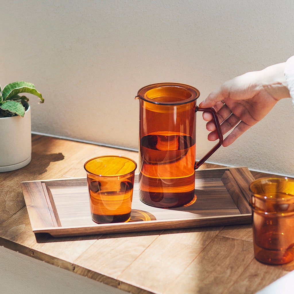 KINTO CAST AMBER JUG 750ML AMBER